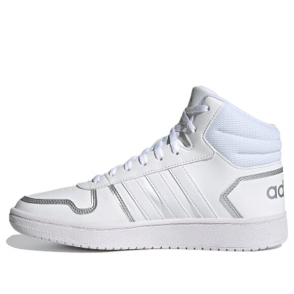 Adidas neo Hoops 20 Mid Men's Basketball Shoes White US Size 10 - Picture 1 of 9